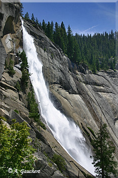 Nevada Fall beim Abstieg