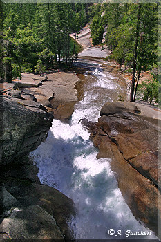 oberhalb Emerald Pools