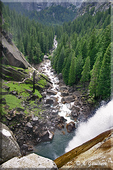 Vernal Fall von oben