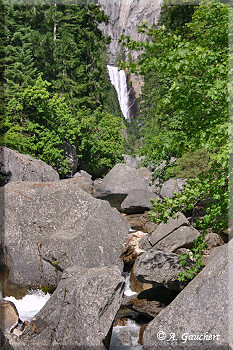 Vernal Fall von weitem